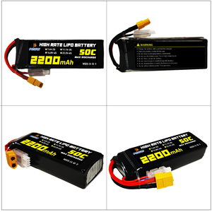 Ponfly 2200mAh 50c 11.1V 3S RC Đua Xe thuyền Lipo có thể sạc lại pin 2200mAh 2S 4S 6S 7.4V 14.8V 22.2V Li-<span class=keywords><strong>polymer</strong></span> pin - Product Image 6