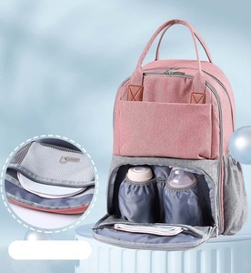 Mochila Pañalera Oxford Impermeable con Cierre de Cremallera 20-36L Unisex para Cuidado del Bebé al por Mayor - Product Image 2
