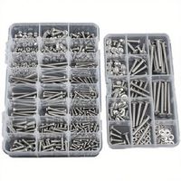 Baut Kunci Allen Silinder Baja Tahan Karat A2 DIN912 M1.6 M2 M2.5 M6, Sekrup Kepala Soket Hex Drive