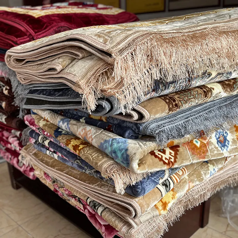 Tappeti in rilievo lavabili antiscivolo di alta qualità tappeti in stile floreale