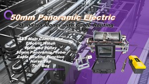 360 Derece Dönebilen 500m Sondaj Deliği İnceleme Kamera Sistemi 12 İnç Ekranlı Zoom Fonksiyonlu Su Kuyusu İnceleme Kamerası - Product Image 6