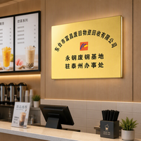 Boîte à lumière LED ultra-mince personnalisée, enseigne lumineuse murale, affichage rétractable pour boutique de bubble tea