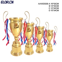 Nouveau modèle 2024 de trophée en or et argent avec plaque nominative personnalisée, prix de gros, demander plus d'informations maintenant