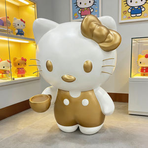Escultura de Resina de Fibra de Vidrio Personalizada de Gran Tamaño, Estatua de Personajes de Dibujos Animados como Pantera Rosa, Mickey, <span class=keywords><strong>Hello</strong></span> Kitty y Pato Donald - Product Image 4