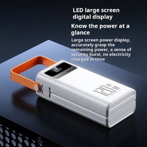 Sạc dự phòng siêu cao cấp 80000mAh, 4 cổng USB, sạc nhanh TYPE-C, màn hình LED, năng lượng mặt trời 10W, pin Li-Polymer 100000mAh - Product Image 5