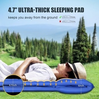 Matelas de couchage individuel pour la randonnée en plein air, le camping, toutes saisons, matériau composite en nylon 40D et TPU, tapis de couchage écologique