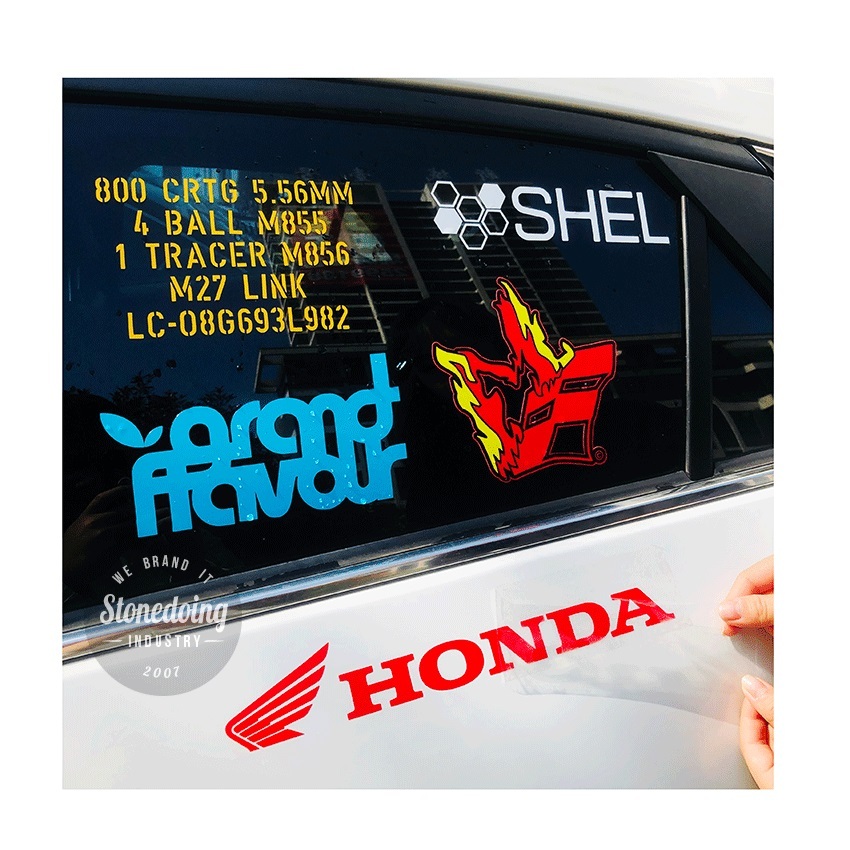Wholesale New Reasonable price clear car wrap static label sticker