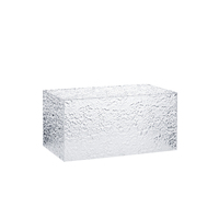 Support de buffet personnalisé en acrylique pour table de desserts, présentoir à gâteaux et pâtisseries en forme de cube ondulé