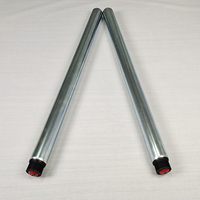 Rouleaux de convoyeur d'entrepôt en acier inoxydable, rouleaux de convoyeur de diamètre 50, rouleaux de renvoi en acier inoxydable