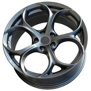 Cerchi in Lega RSJ per Auto Passeggeri Mercedes Benz, <span class=keywords><strong>Alfa</strong></span> <span class=keywords><strong>Romeo</strong></span>, BMW, Audi, Volkswagen, Toyota, 18-19 Pollici, 5*110 5*120 CB 65.1 - Product Image 3