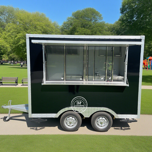 Remolques de comida para café de Catering, furgoneta de comida totalmente equipada, camión de comida de estilo cómico con helado móvil de cocina completa, Snack Bar móvil - Product Image 2