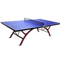 Table de ping-pong d'extérieur en panneaux SMC, pliable, pour divertissement et exercice, fabriquée en Chine