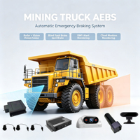 Système de freinage d'urgence AEBS pour camions miniers, avertisseur d'angle mort avant et arrière BSD, surveillance de la fatigue du conducteur DMS