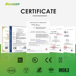 Batterie au lithium DELONGTOP OEM 6000 cycles, format compact, 12V 100Ah 150Ah 200Ah, pour stockage d'énergie solaire, idéale pour camping-car et motorhome - Product Image 2