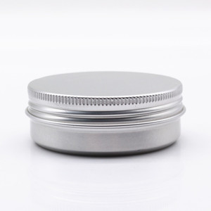 Pote de Creme Vazio de 2oz, Lata de Alumínio de 60ml, Recipiente de Metal para Creme de 60g, Pote Dourado de 60ml, 5g, 10g, <span class=keywords><strong>15g</strong></span>, 50g, 100g para Embalagem Cosmética - Product Image 1