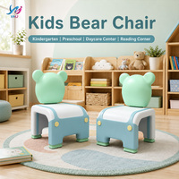 Chaise d'ours pour enfants, design sculptural moderne en fibre de verre, couleur personnalisée, écologique, pour la maison, la salle à manger, le salon, l'appartement