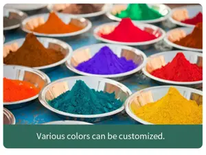 Fabrieksprijs Ijzeroxide Anorganisch Pigment Ijzeroxide Rood/Zwart/Geel/Blauw/Groen Pigmentpoeder