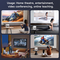Offre Spéciale D1 4K projecteurs Full Hd Smart Home cinéma Android WIFI Portable Mini projecteur téléphone portable vidéo extérieur Proyector