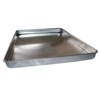 Plateaux à tamis poinçonnés en aluminium, ustensile de cuisine, plateau de séchage par soleil, plateau de service en filet pour fruits secs, assiette de four, protège-aliments pour animaux domestiques, conteneurs secs