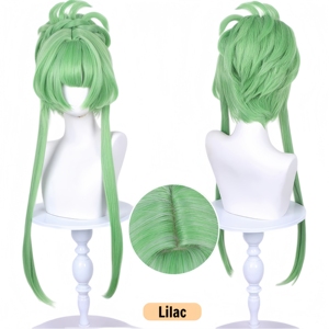 Peluca de Cosplay de Tomoe Mami, Peluca de Combats de Puella Magi Madoka Magica, Peluca de Seda Resistente a Altas Temperaturas con Malla Interior Rosa, para Halloween, Comic Con y Fiestas - Product Image 2