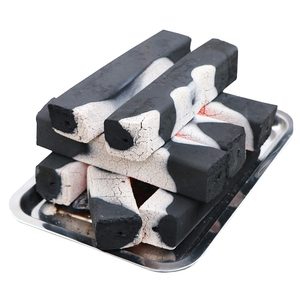 Carbón Vegetal para Barbacoa 100% Natural, Ecológico, Hecho a Máquina con Polvo de Bambú Puro, Sin Humo, Tiempo de Combustión de 4-5 Horas - Product Image 4