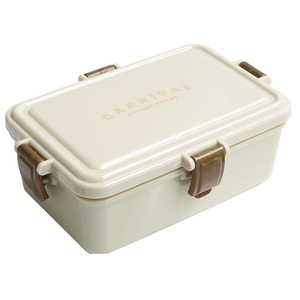 Carnival Plastic <b>Lunch</b> <b>Box</b> Rectangle Single Layer Microwave Safe For Children - Product Image 1