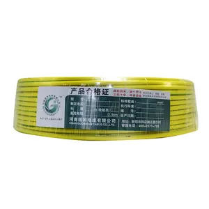 Customized 450/750V Electric Cable PVC Coated Wire BV House Wires 1.5mm 2.5mm 6mm 10mm 16mm 25mm 35mm 50mm 70mm Factory Provide