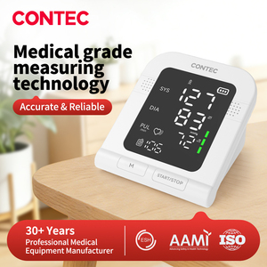 Monitor de Pressão Arterial Eletrônico LED CONTEC CE ISO ESH AAMI CONTEC08C para Uso Doméstico, Esfigmomanômetro Portátil - Product Image 6