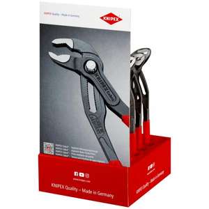 KNIPEX - 00 18 01 V14 Exhibidor de mostrador para Cobra ®   Alicates de bomba de agua de alta tecnología 250-300 mm (10 piezas) OTROS JUEGOS DE HERRAMIENTAS - Product Image 3