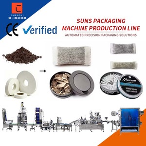 <span class=keywords><strong>Machine</strong></span> d'emballage automatique haute performance pour sachets de nicotine Snus, ligne de conditionnement et de scellage de sachets de tabac à mâcher en papier filtre - Product Image 1