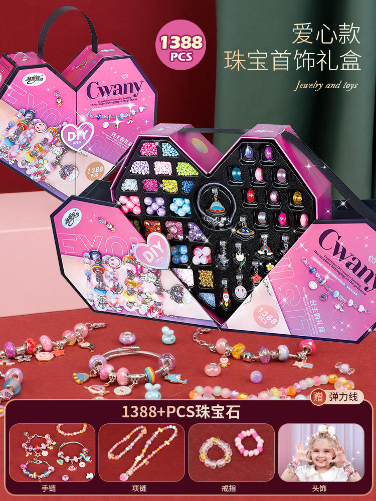 384 perles de créateurs de bijoux [amour]