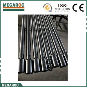 T45 Round 46 MF Top Marteau Outils De Forage Fileté Rock Drill Extension Drifting Drill extension Rod