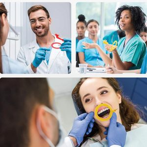 Kit sistem pemosisian gigi Intraoral <span class=keywords><strong>x-ray</strong></span>, Kit komponen logam baja plastik Resin untuk latihan siswa - Product Image 4