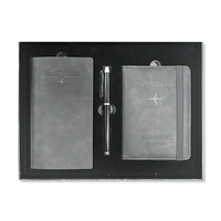 Mini bloc-notes rose personnalisé en cuir A5 60 feuilles Carnet de notes boîte-cadeau avec bande élastique