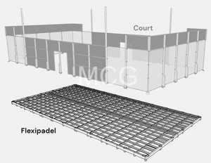 แผ่นเหล็กสแตนเลสแบบพาโนรามา MCG POP สำหรับสนามในร่ม/กลางแจ้งติดตั้งได้ทันทีแข่งขันหญ้าเทียมคุณภาพสูง - Product Image 5