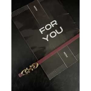 Cinturón de mujer de diseño Fiori con hebilla de aleación, estilo casual, cinturón de cuero PU para ti - Product Image 1