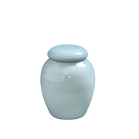 Urne funéraire pour animaux de compagnie en céramique imperméable à l'eau, imprimé léopard, personnalisable, pour petits animaux, design moderne et luxueux
