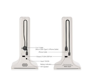 2023 New arrivals xu hướng sản phẩm <span class=keywords><strong>Android</strong></span> Dual Side kỹ thuật số 20000mAh nhà hàng đơn ngân hàng điện - Product Image 5