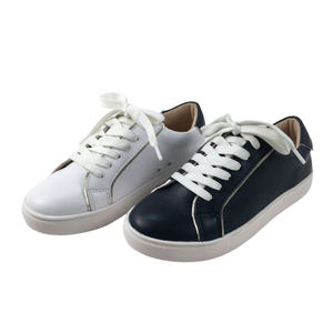 Enfants Offre Spéciale garçons noir à lacets en cuir école chaussures décontractées enfants baskets pour bébé filles 12 ans - Product Image 2
