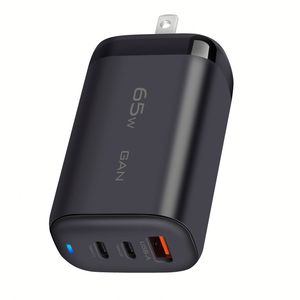 65W GaN Charger <b>USB</b> <b>Type</b> <b>C</b> Fast Charging Power <b>Adapter</b> QC3.0 PD Phone Charger Block - Product Image 1