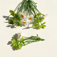 Bunga Chamomile Daisy Kecil Dekorasi Rumah Bunga Buatan Alat Peraga Dekorasi Ruang Tamu Bunga Meja Makan