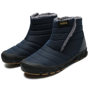 Vente en gros de bottes Martin pour hommes et femmes Bottes de cheville de randonnée imperméables en peau de mouton à 3 niveaux de température <span class=keywords><strong>Sandales</strong></span> de randonnée en plein air Boo - Product Image 2