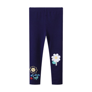 <span class=keywords><strong>Leggings</strong></span> Sottili per Bambine 2-7 Anni, Stampa Floreale, Morbidi ed Elastici, Pantaloni Lunghi all'Ingrosso - Product Image 4