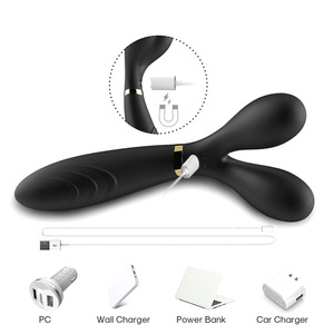 Vibrateur de massage sexuel pour femmes - Kovida 2026 3 en 1 en silicone en forme de Y, outil de masturbation clitoridienne féminine, jouet sexuel, vente directe usine - Product Image 3