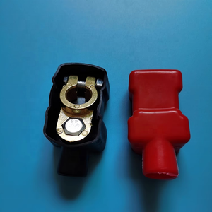 Araba pil kazık kafa koruyucu kapak pil chuck klip pozitif ve negatif kutup bağlayıcı kapak pil terminali yalıtım - Product Image 5