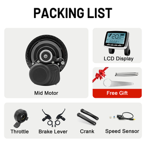 Kit de conversion de vélo électrique GreenPedel <span class=keywords><strong>TONGSHENG</strong></span> TSDZ2B <span class=keywords><strong>36v</strong></span> <span class=keywords><strong>250w</strong></span> Moteur à entraînement central Capteur de couple 350W Moteur central Ensemble de conversion de vélo électrique - Product Image 6