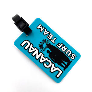 Etiqueta de Equipaje 3D Personalizada de PVC Resistente, Material de Goma, MOQ Bajo, para Maleta, Etiqueta de Viaje - Product Image 5