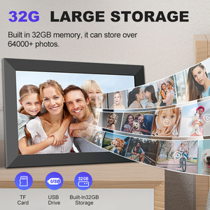 Marco de Fotos Digital con WiFi y Nube, Pantalla Táctil IPS de 15.6 Pulgadas y 1080P, con Puerto Tipo <span class=keywords><strong>C</strong></span> de 32GB/64GB, Sistema Frameo - Product Image 5