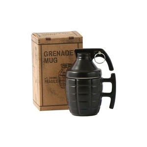 Tazas de café de cerámica divertidas en forma de <span class=keywords><strong>Granada</strong></span> 3D creativas al por mayor, taza de té de porcelana personalizada con logotipo personalizado para regalo - Product Image 1