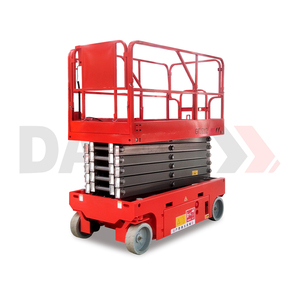 Elevador de Trabajo Aéreo, Plataforma Elevadora de Tijera Autopropulsada Móvil de 4m, 6m, 8m, 10m, 12m, 14m, Plataforma Elevadora Eléctrica - Product Image 6